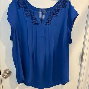 Daniel Rainn Royal Blue Blouse